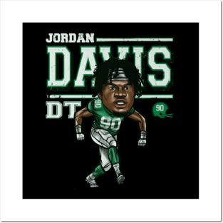 Jordan Davis Philadelphia Cartoon Posters and Art